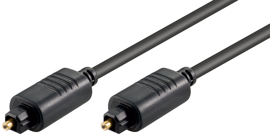 Cordon audio-vidéo optique toslink mâle / toslink mâle l=10m