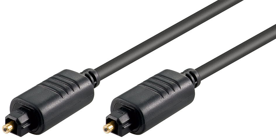 Cordon audio-vidéo optique toslink mâle / toslinkmâle l=5m