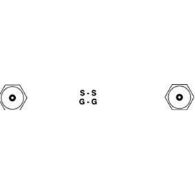 Cordon télévision f mâle / f mâle l=20m