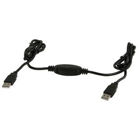 Cordon informatique usb-a mâle / usb-a mâle l=1.5m + logiciels