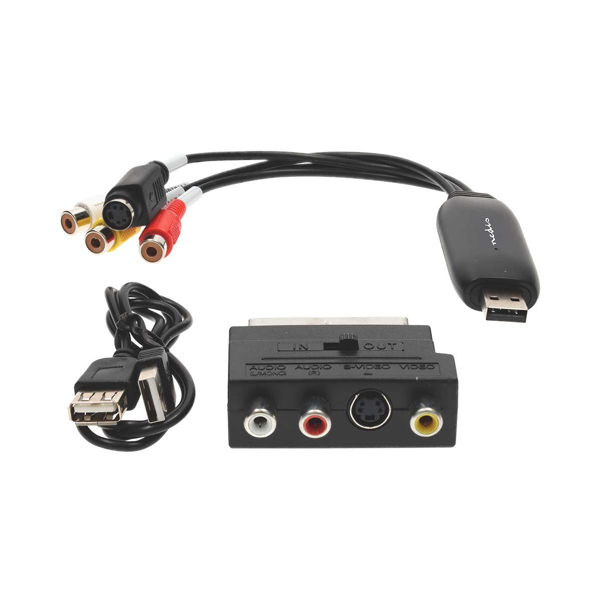 Numériseur vidéo / câble a/v / péritel / 480p / usb 2.0