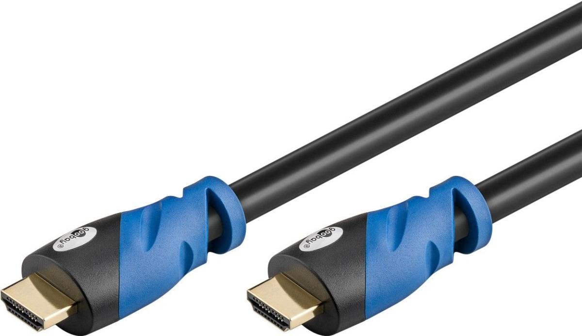 Cordon hdmi ? mâle (type a)> hdmi ? mâle (type a) version 2.0 / 4k / 3d / l=2m