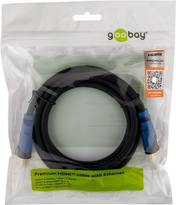 Cordon hdmi ? mâle (type a)> hdmi ? mâle (type a) version 2.0 / 4k / 3d / l=3m