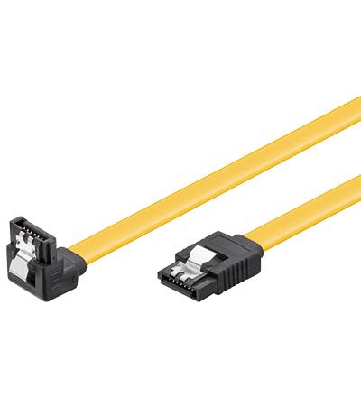 Câble hdd s-ata l / hdd s-ata l coudé l =1m