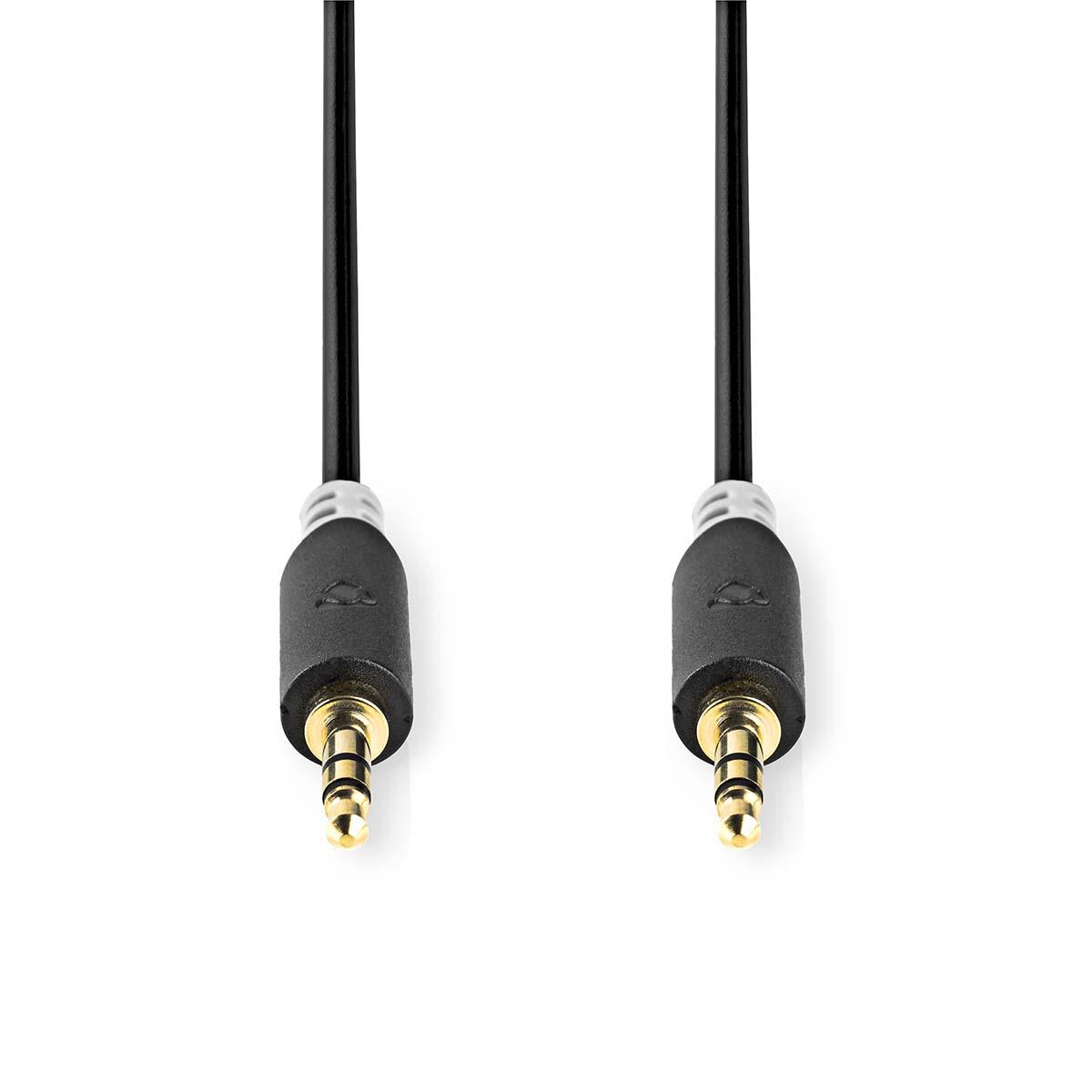 Cordon audio-vidéo haut de gamme jack 3, 5mm mâle stéréo / jack 3, 5mm mâle stéréo l=10m
