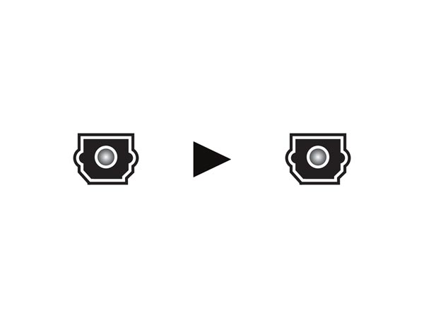Cordon audio-vidéo optique haut de gamme toslink mâle / toslink mâle l=0.7m