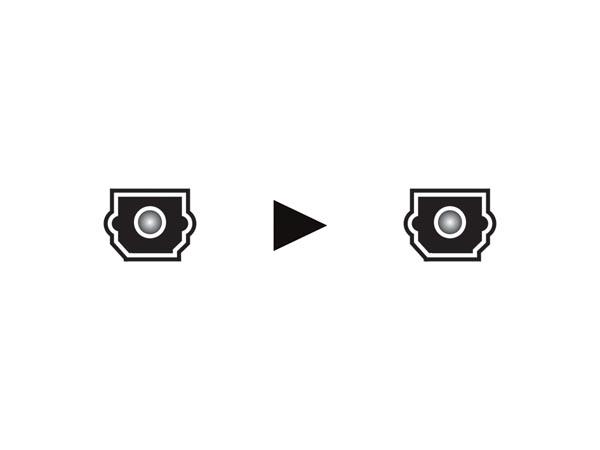Cordon audio-vidéo optique haut de gamme toslink mâle / toslink mâle l=0.7m