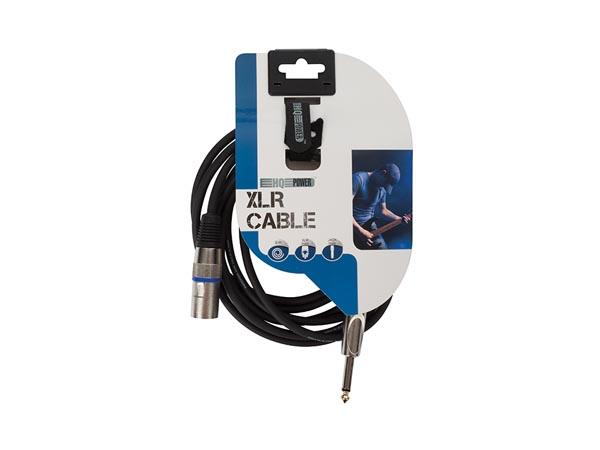 Sonoplay - Câble Micro Neutrik XLR mâle vers Jack 6,35 mm TRS stéré