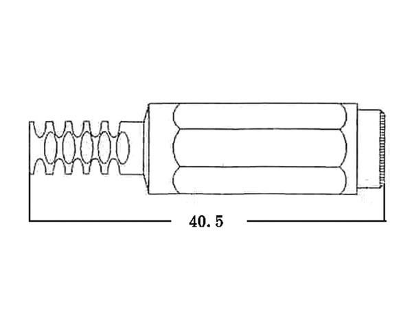 5 fiches connecteurs alimentation 5.5mm x 2.5mm Contact 14mm Prise à souder