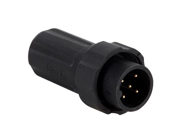 E44-Connecteur étanche ip68 5 poles 10a mâle prolongateur à 4,90