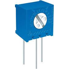 Resistance ajustable monotour verticale cermet 0.33w 100 ohms