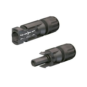 E44-Connecteur mc4 ( male + femelle ) pour cablage 6mm2 pour panneaux  solaires à 6,90 €