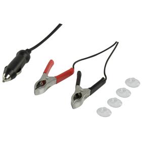 Chargeur solaire pour batterie 12v 1.5w avec pinces batterie / prise allume-cigare