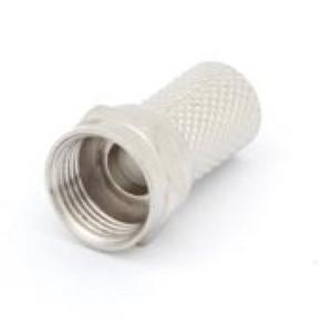 Connecteur f male, twist-on rg6/u