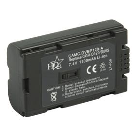Accu li-ion 7.4v 1100ma pour panasonic cgr-d120 /d220 /d320 /d08 /hitachi dz-bp14/bp16/bp28