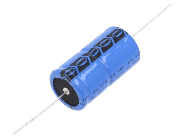Condensateur chimique axial 1000uf 25v 12.5x30mm vishay