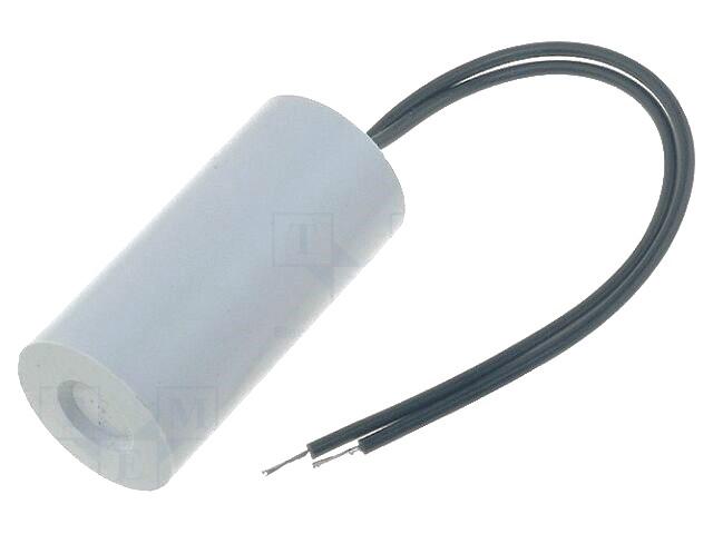 Condensateur moteur (idéal volet roulant) sorties a fils 3uf 450v 25x51mm
