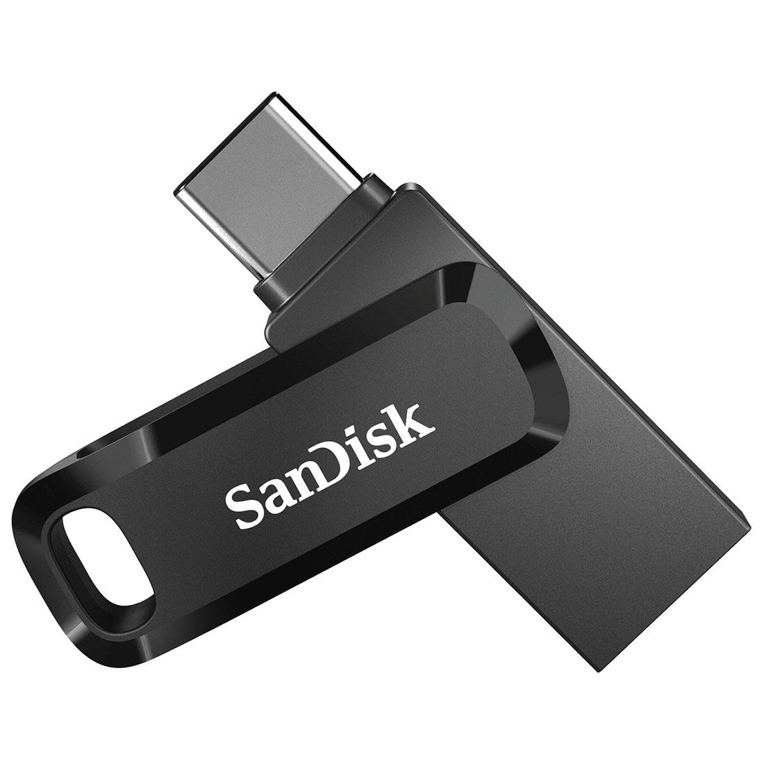 Clé dual sandisk usb-c + usb a 32gb usb 3.1