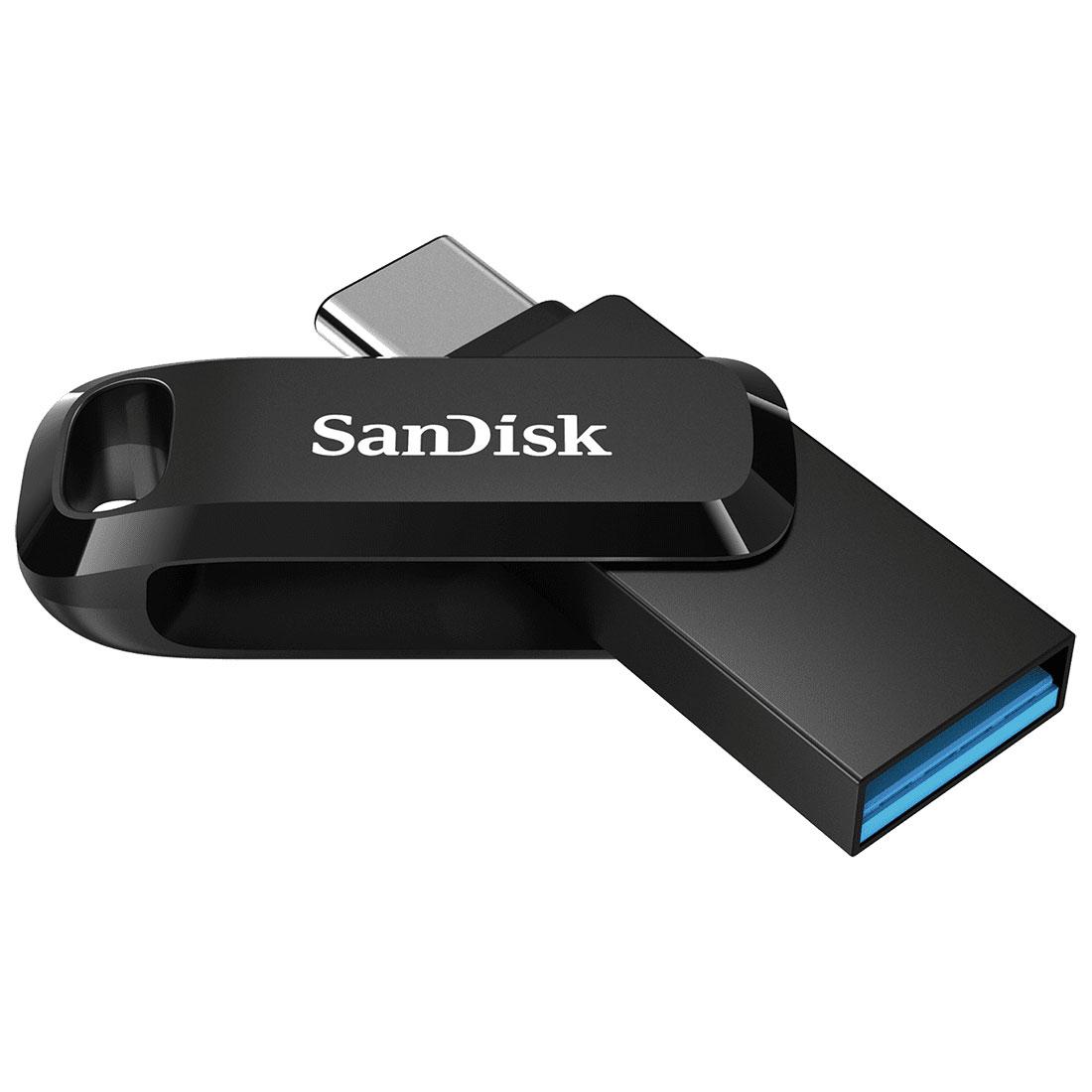 Clé dual sandisk usb-c + usb a 32gb usb 3.1