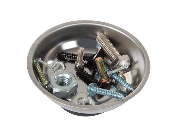 Jeu de 4 coupelles magnétiques rondes diamètre 75mm