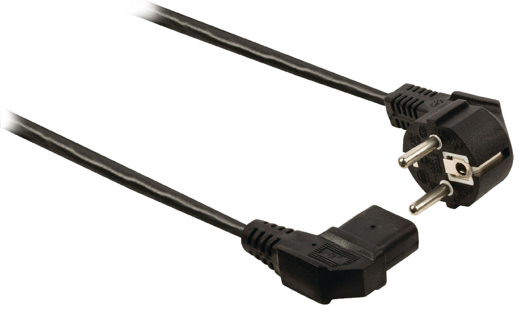 Cable alimentation coude