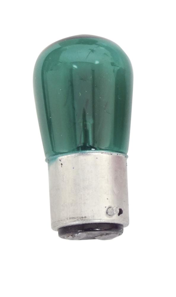 Lampe b22 d 230v 25w 22 x 60mm verte