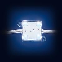Module 4 x led haute luminosite bleu alim : 12v 80ma ip65