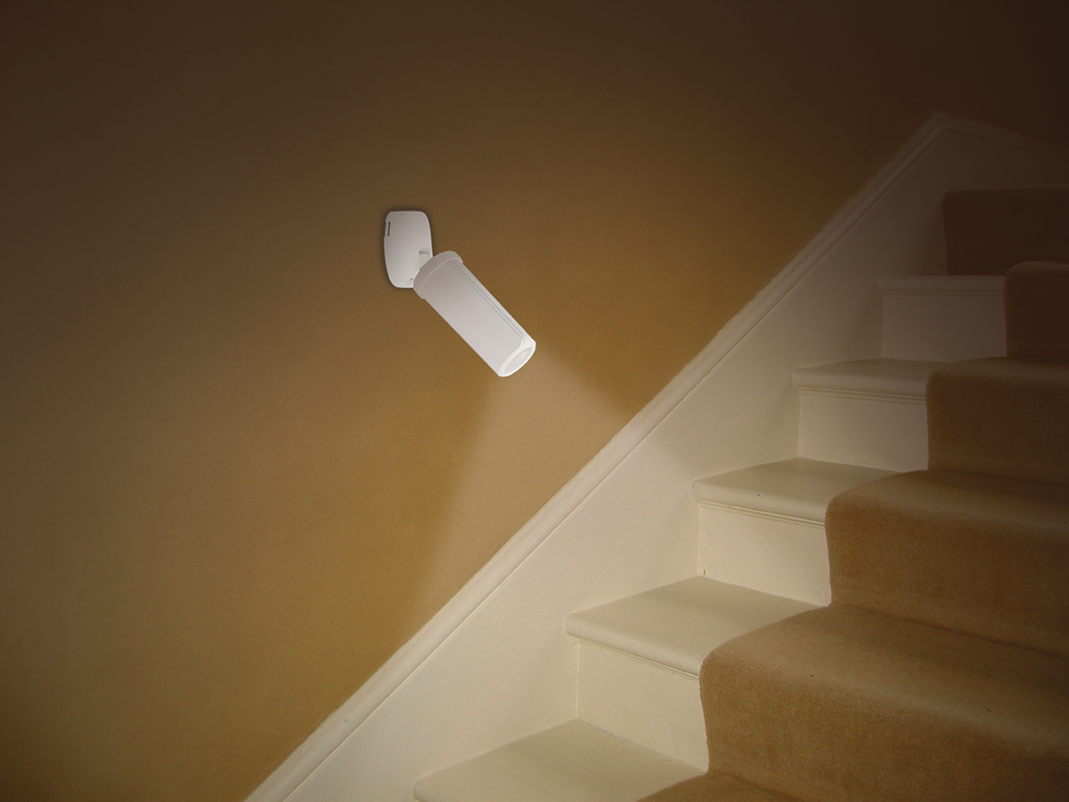 éclairage led avec capteur de mouvement, fonction lampe torche et 3 modes de lumière