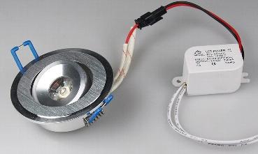 Kit spot orientable  led 1w alim: 230v