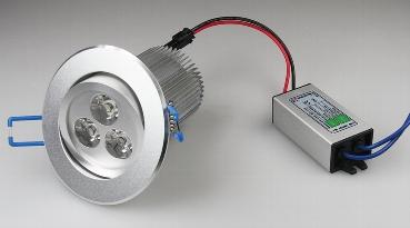 Kit spot orientable  led 9w alim: 230v
