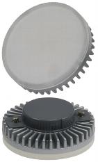 Lampe a led gx53 8w ( equivalent 48w ) 580 lumens 4000k blanc du jour 120° 75x25mm 230v
