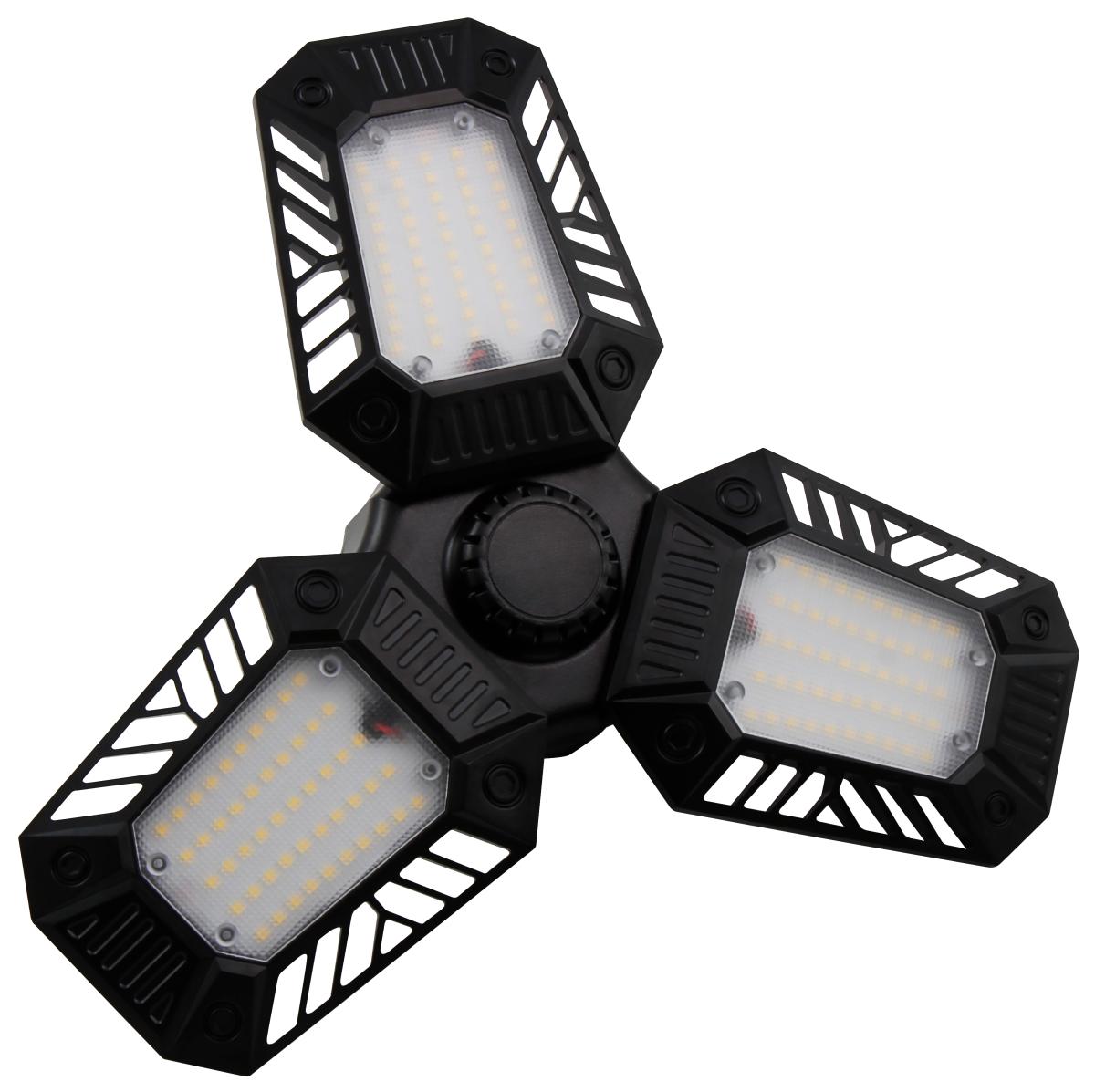 Lampe led e27, 50w, 4300lm, idéal pour éclairer le garage, l'atelier le sous-sol...