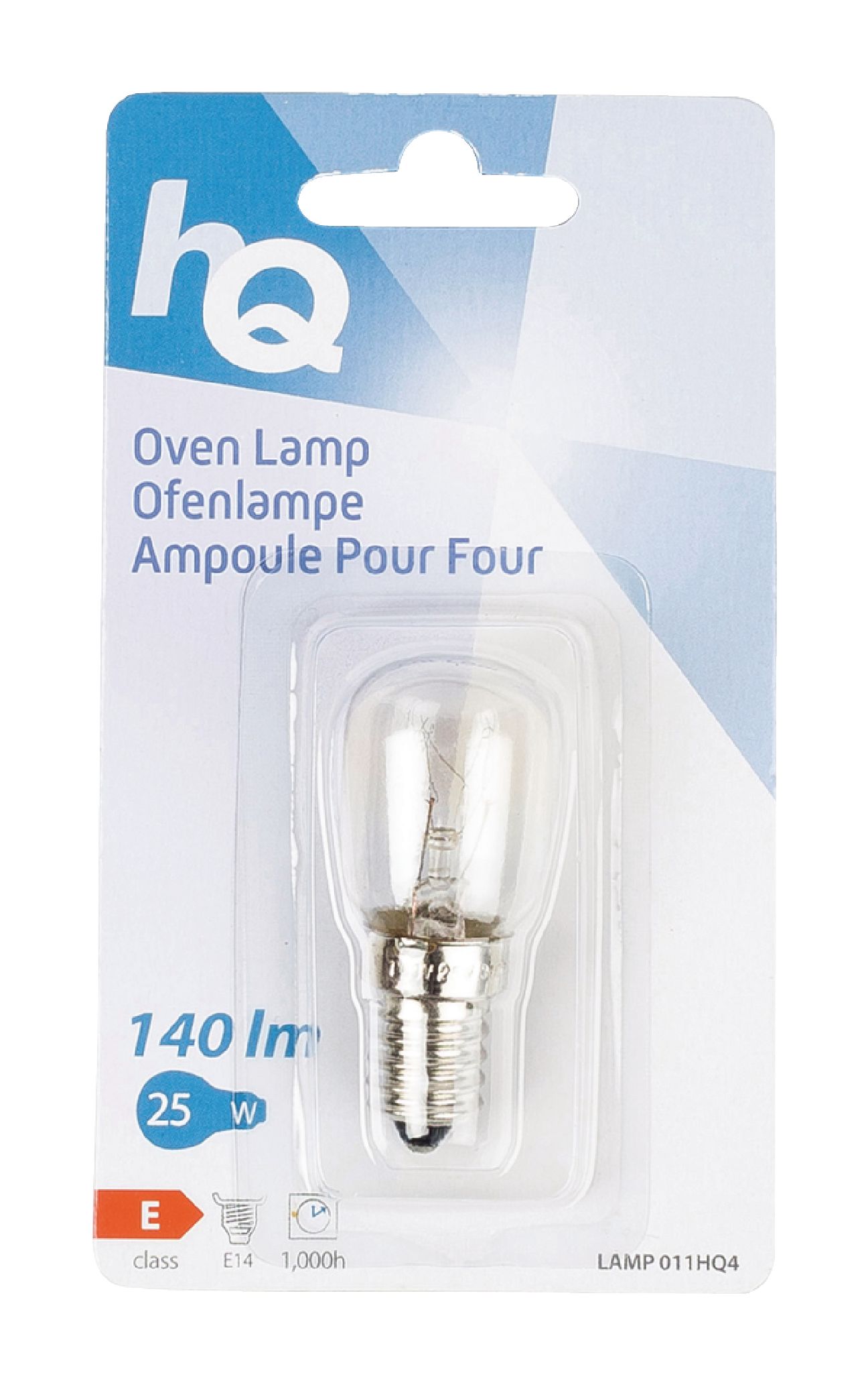 Ampoule four 25W E14 220V - Lampe claire tubulaire