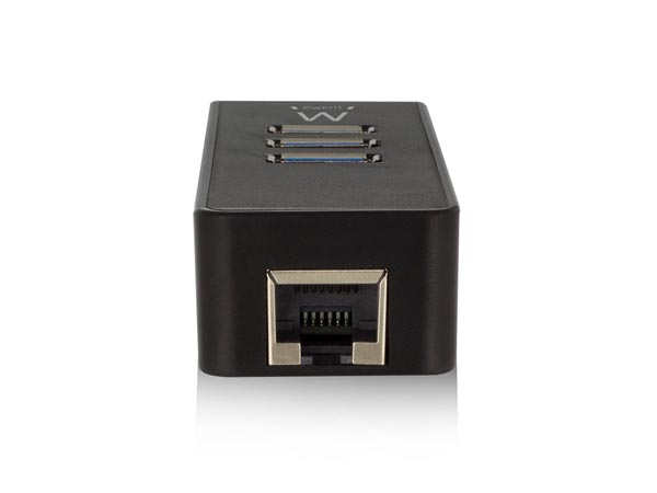 Hub usb 3.1 à 3 ports (usb 3.0) avec port réseau gigabit