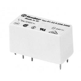 Relais miniature serie 4152 finder 12v 2rt 8a 29x13x16mm 360 ohms