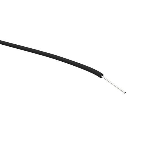 Fil de cablage - noir - monobrin (1 x 0.19mm²) 0.5mm d=0.9mm l=100m