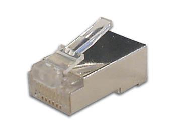 Blister de 5 x fiches rj45 blindees