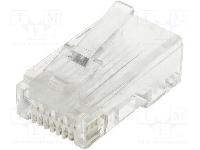 Lot de 5 x fiche rj45 male cat6