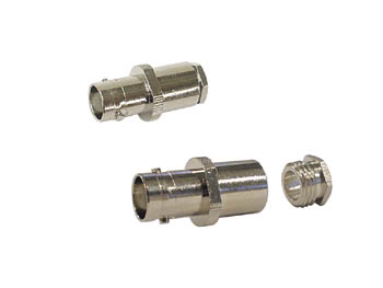 Blister de 2 x fiche bnc femelle pour câble 75ohm
