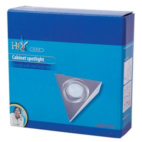 Support de lampe g4 12v 20w max triangulaire