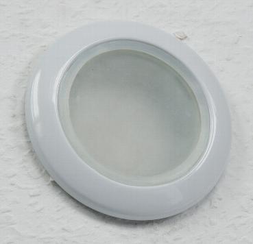 Support de lampe gu5.3 / gu10 etanche ip44 rond blanc