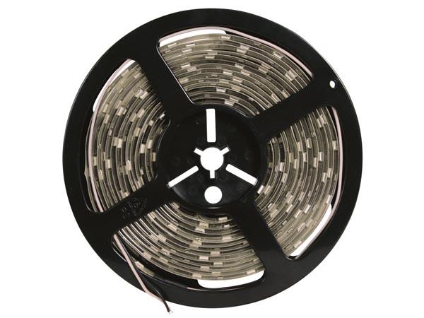 Flexible led - blanc chaud - 600 led - 5m x 8mm - 24v 48w 2900-3500k 610lm/m