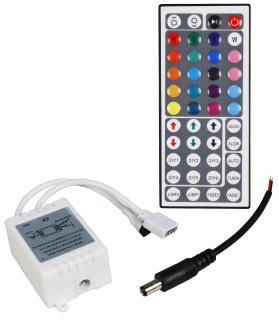 Télécommande infrarouge et interface pour ruban rgb à led