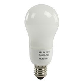 Lampe fluocompacte e27 20w 70x155 mm 980 lumens 2700°k