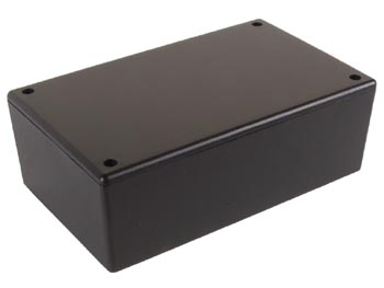 Coffret plastique - noir 160 x 95 x 55mm