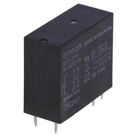 Relais électromagnétique dpst-no 24vdc 5a/250vac