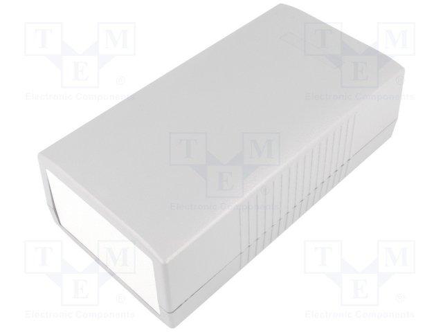 Coffret en plastique moulé - gris foncé 190 x 100 x 60mm