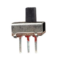 Inter a glissiere sub-mini unipolaire 0.5a/125vac 3poles ci on/on