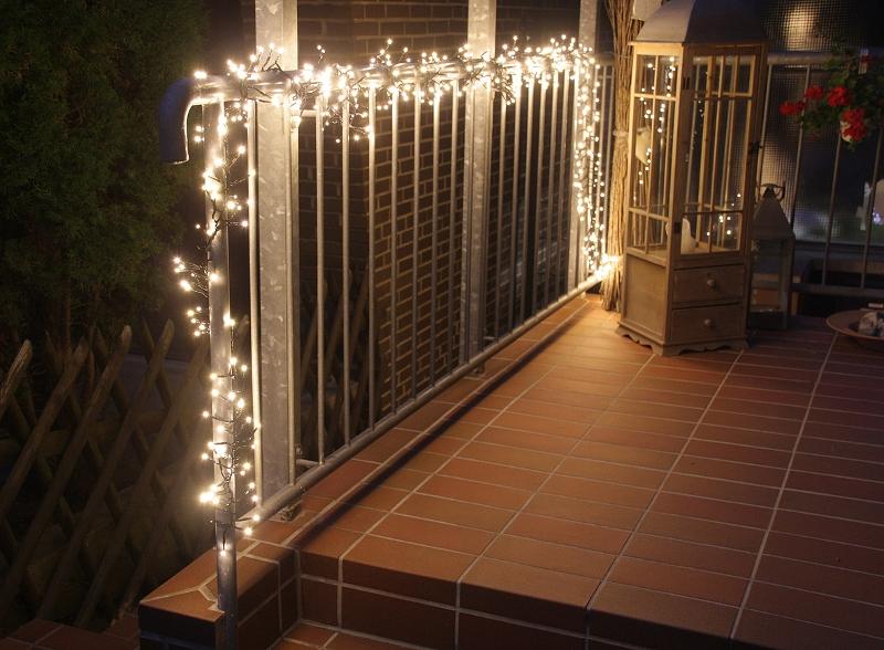 Guirlande à 400 leds  blanc chaud ip44 l=4m