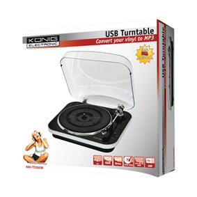 Platine vinyle usb könig